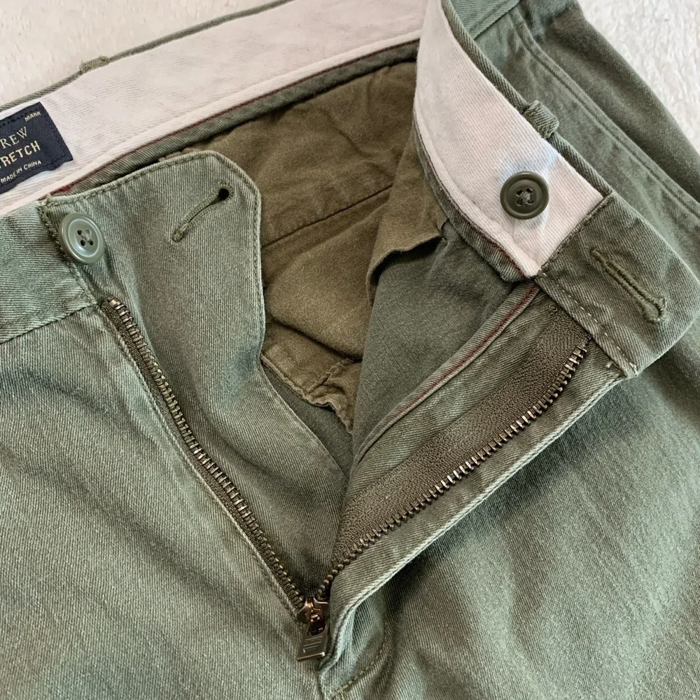 J. Crew Men’s Chino Stretch Long Pants Size L32 x 34W